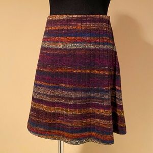 Design Lab Lord & Taylor Ribbed-Knit Mini Skirt S